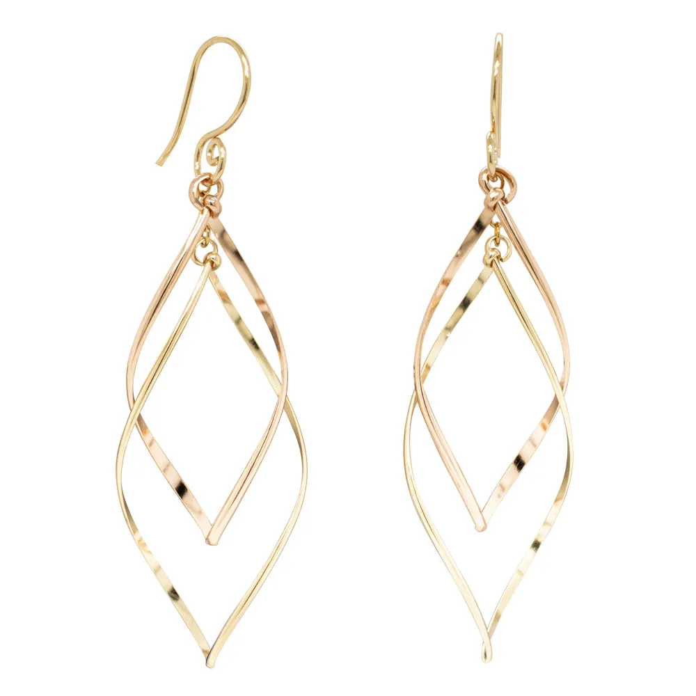 14ct Gold Filled Ginza Spritz Earrings