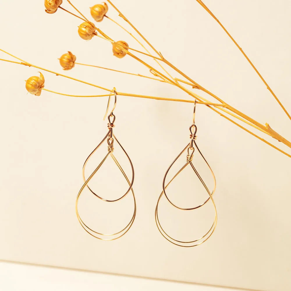 14ct Gold Filled Sakura Fizz Earrings