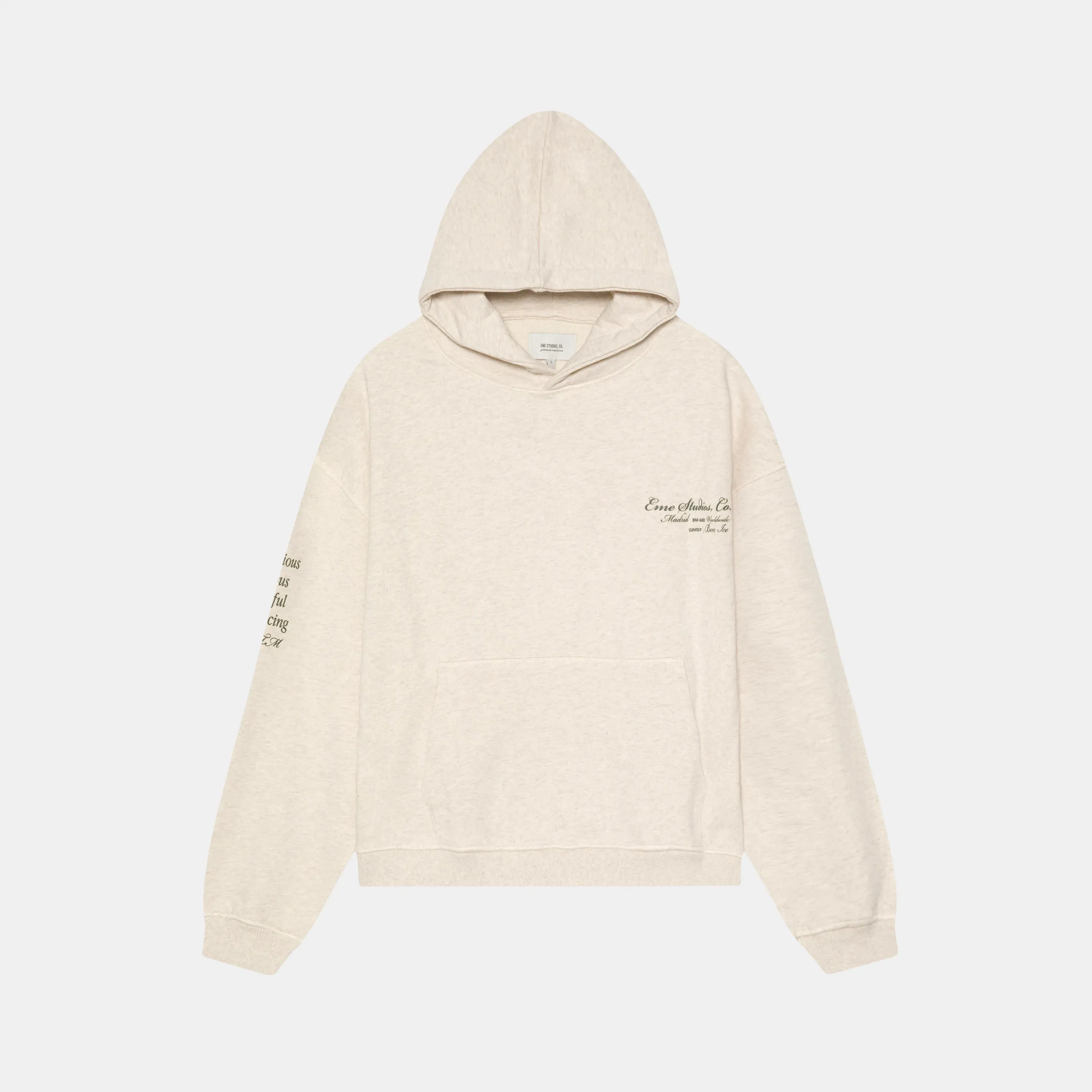 5135 Off Sand Oversized Hoodie