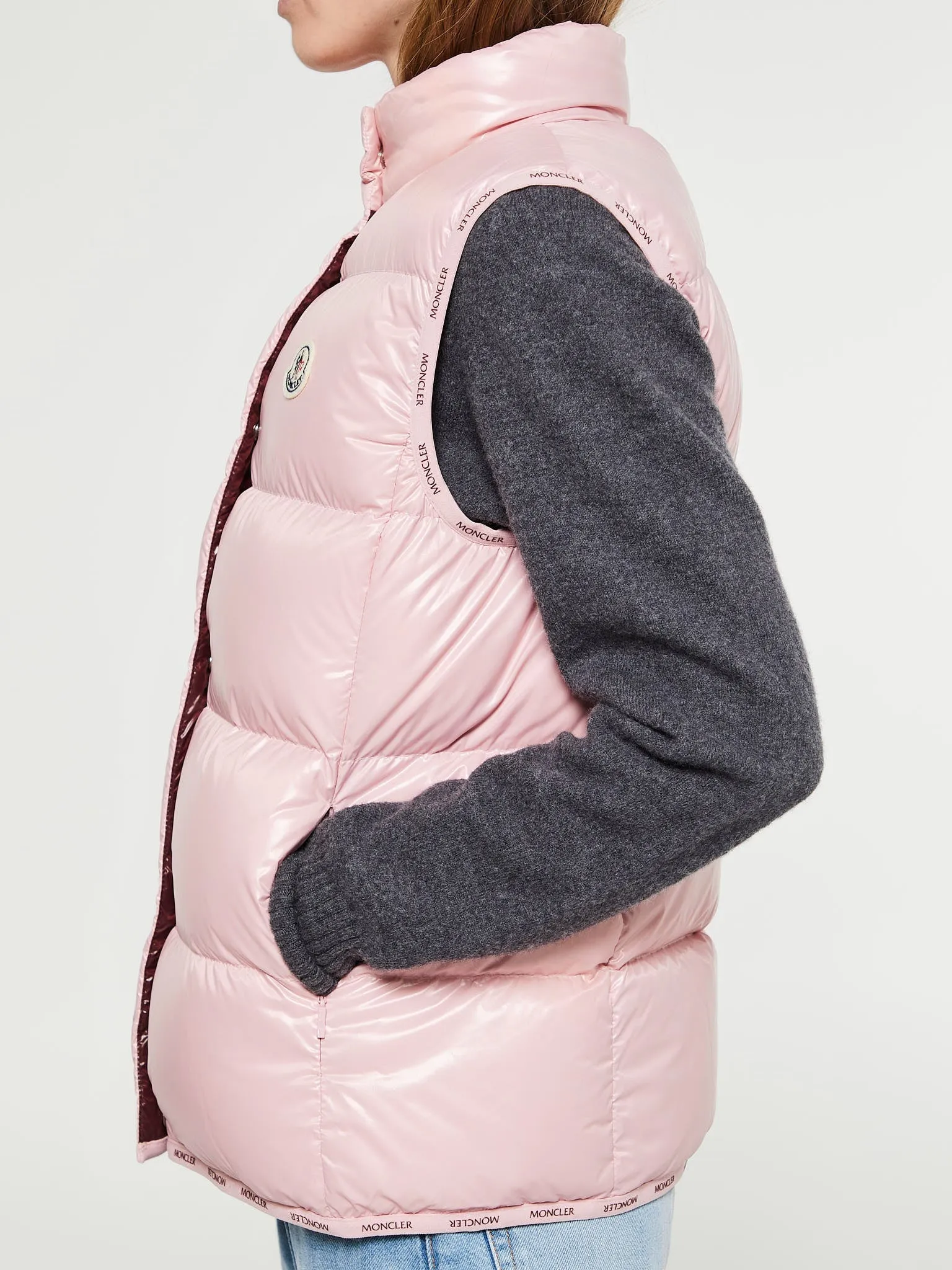 Badia Vest in Light Pink