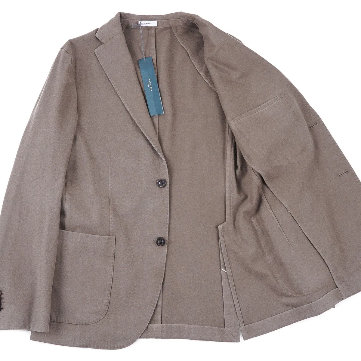 Boglioli Soft Flannel Wool K-Jacket
