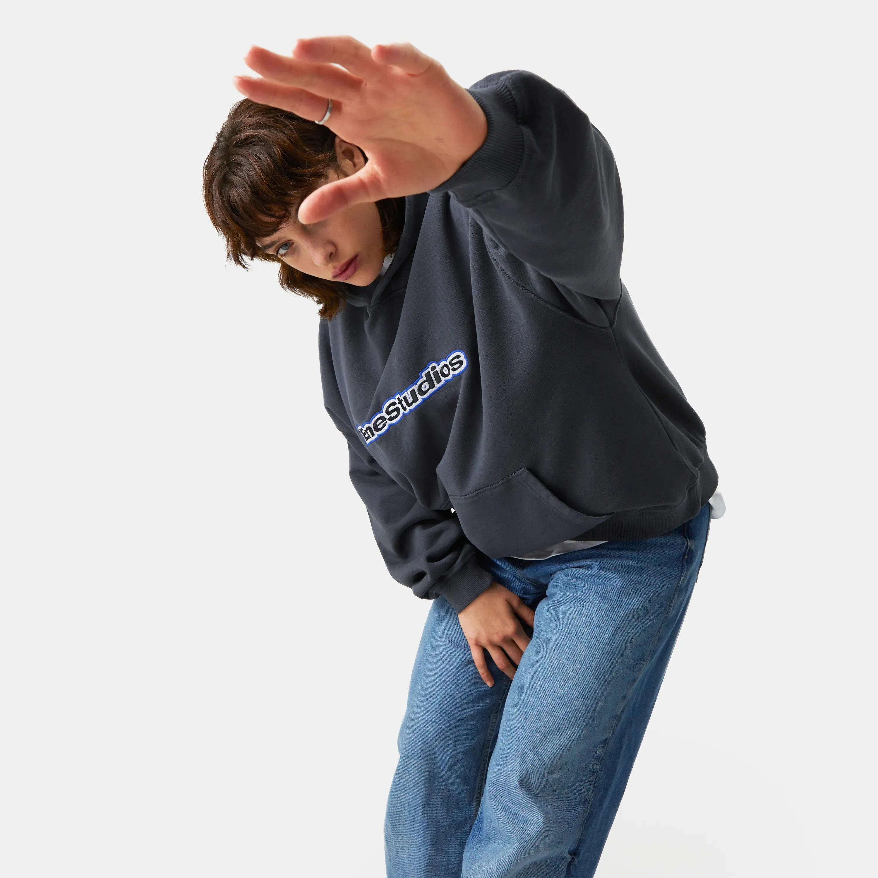 Box Shadow Oversized Hoodie