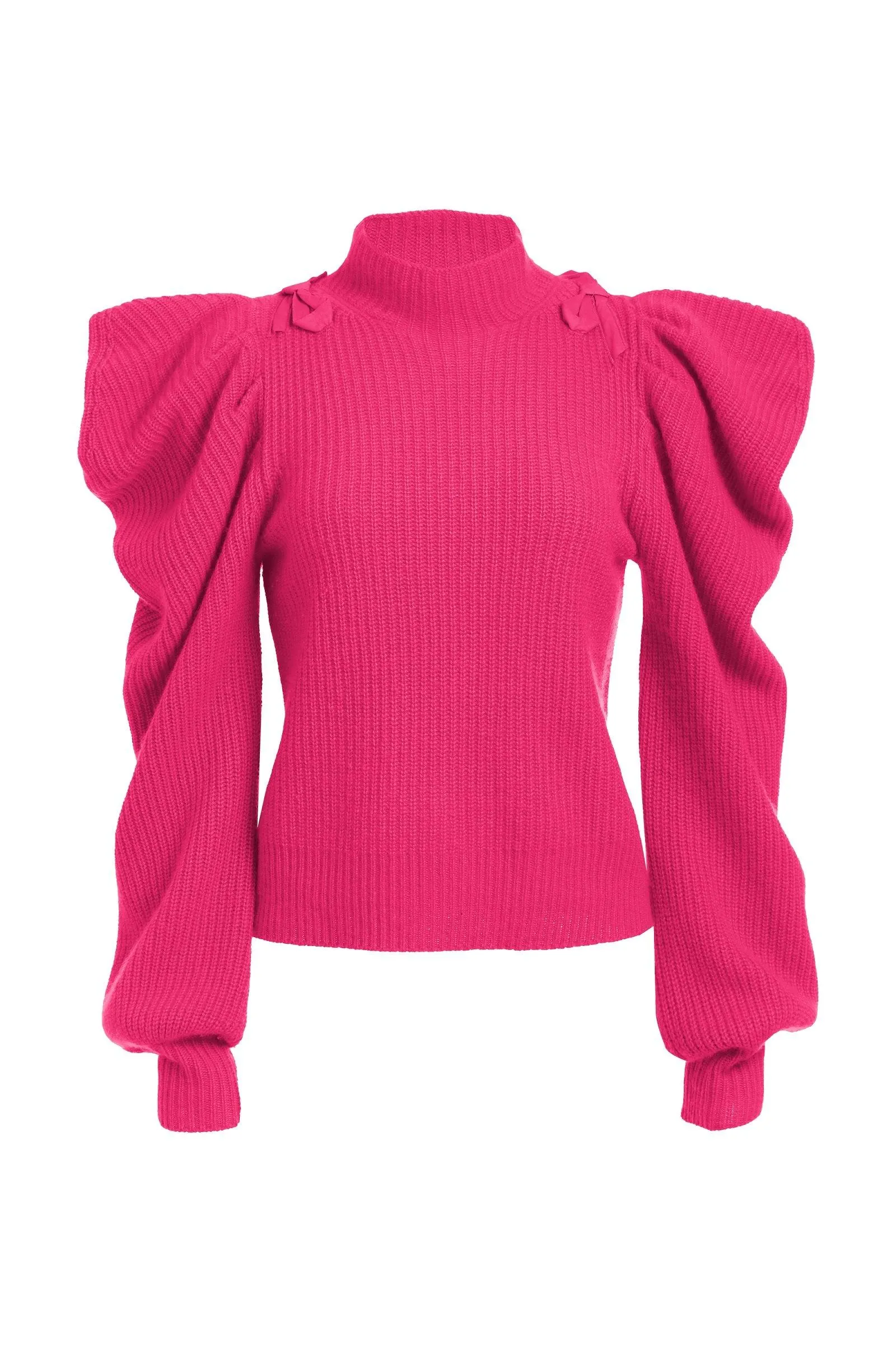 Cashmere Jumper Potter in Electric Pink