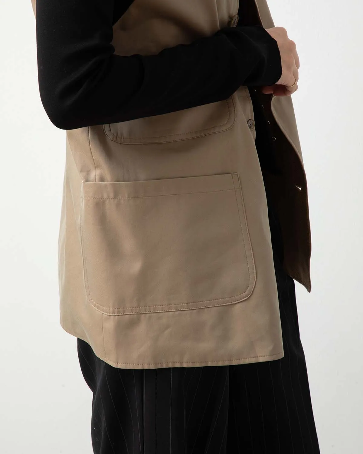 CHINO CLOTH  KARAMI REVERSIBLE VEST