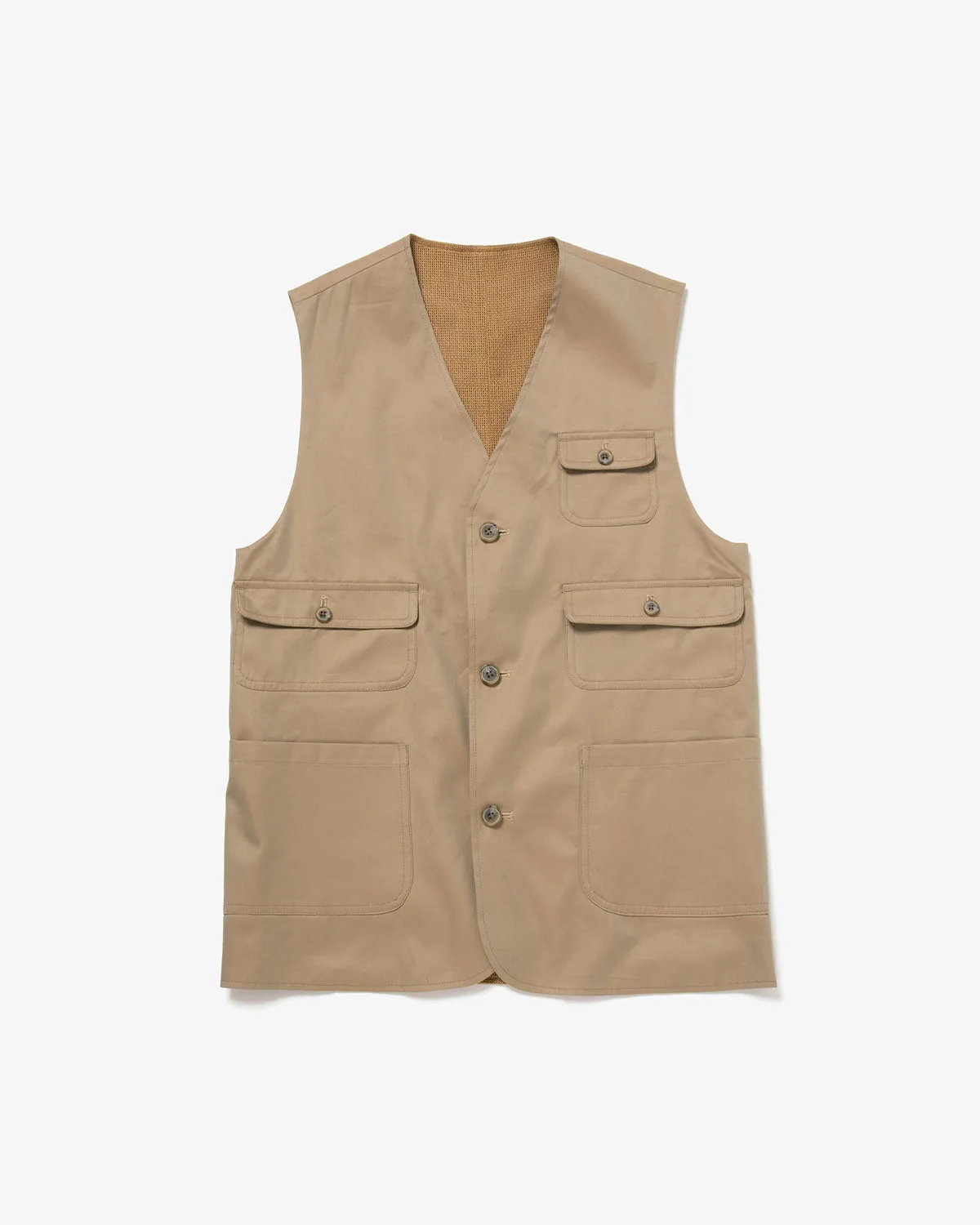CHINO CLOTH  KARAMI REVERSIBLE VEST