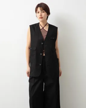 CHINO CLOTH  KARAMI REVERSIBLE VEST