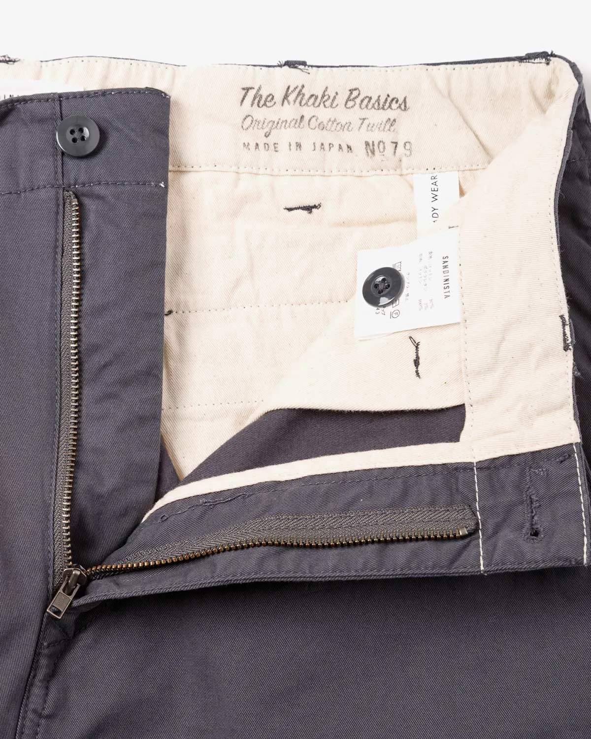 CHINO PANTS - STRETCH ANKLE CUT