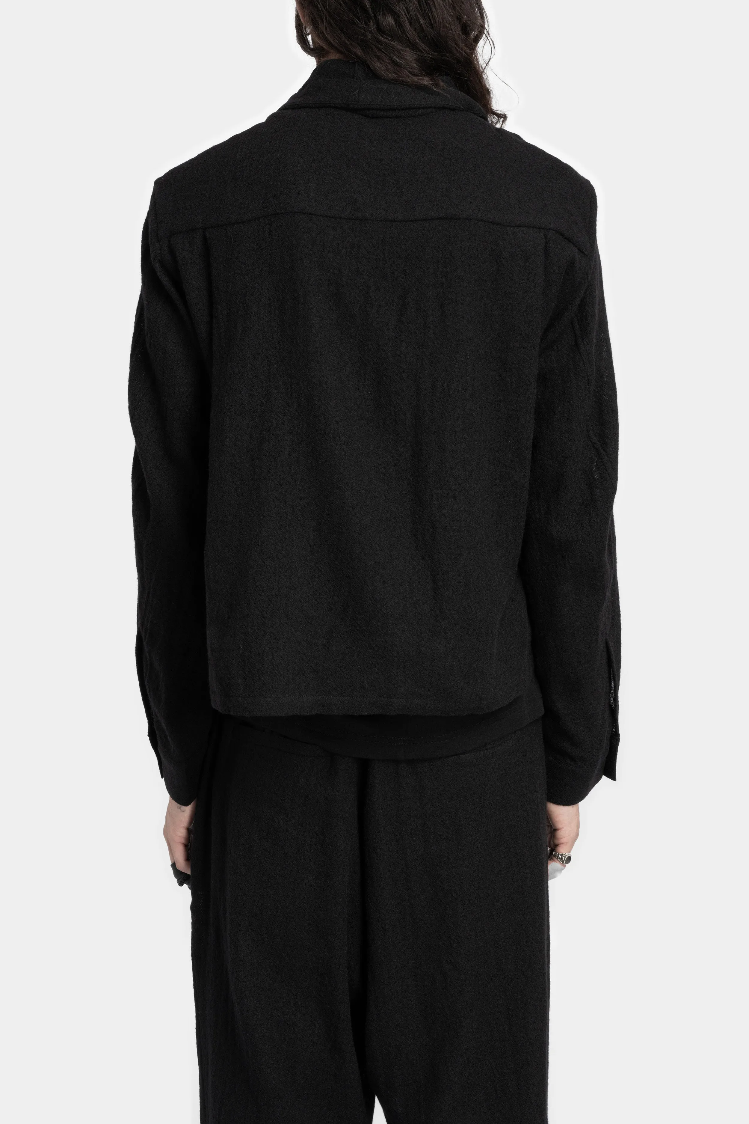 Cropped drawstring trousers, Ivy green