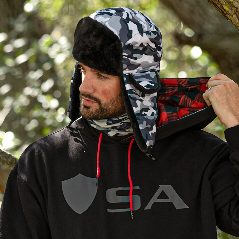 Hoodie   | Fleece Face Shields®
