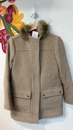 J. Crew Wool Blend Coat, 0