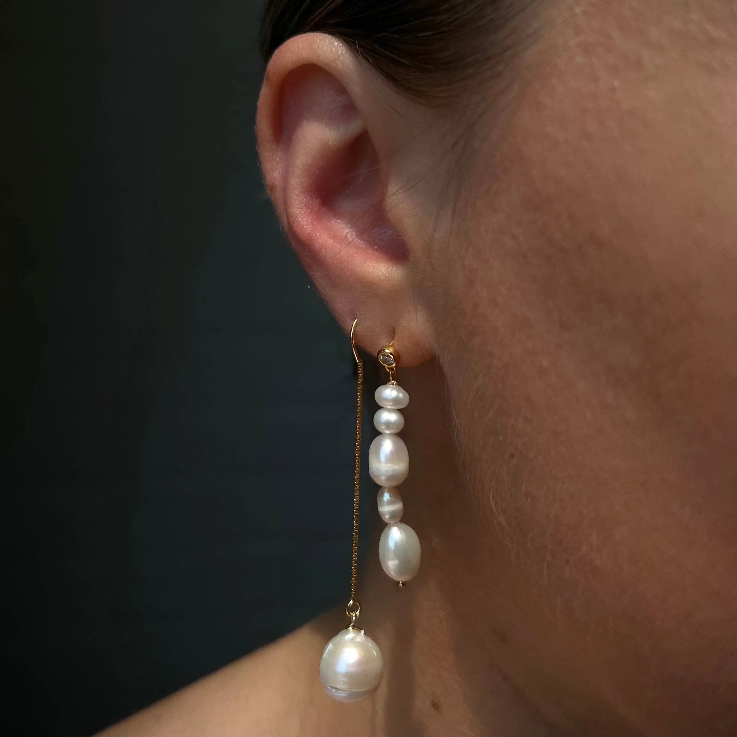 KIRI THREADERS PEARL GOLD