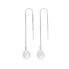 KIRI THREADERS PEARL SILVER