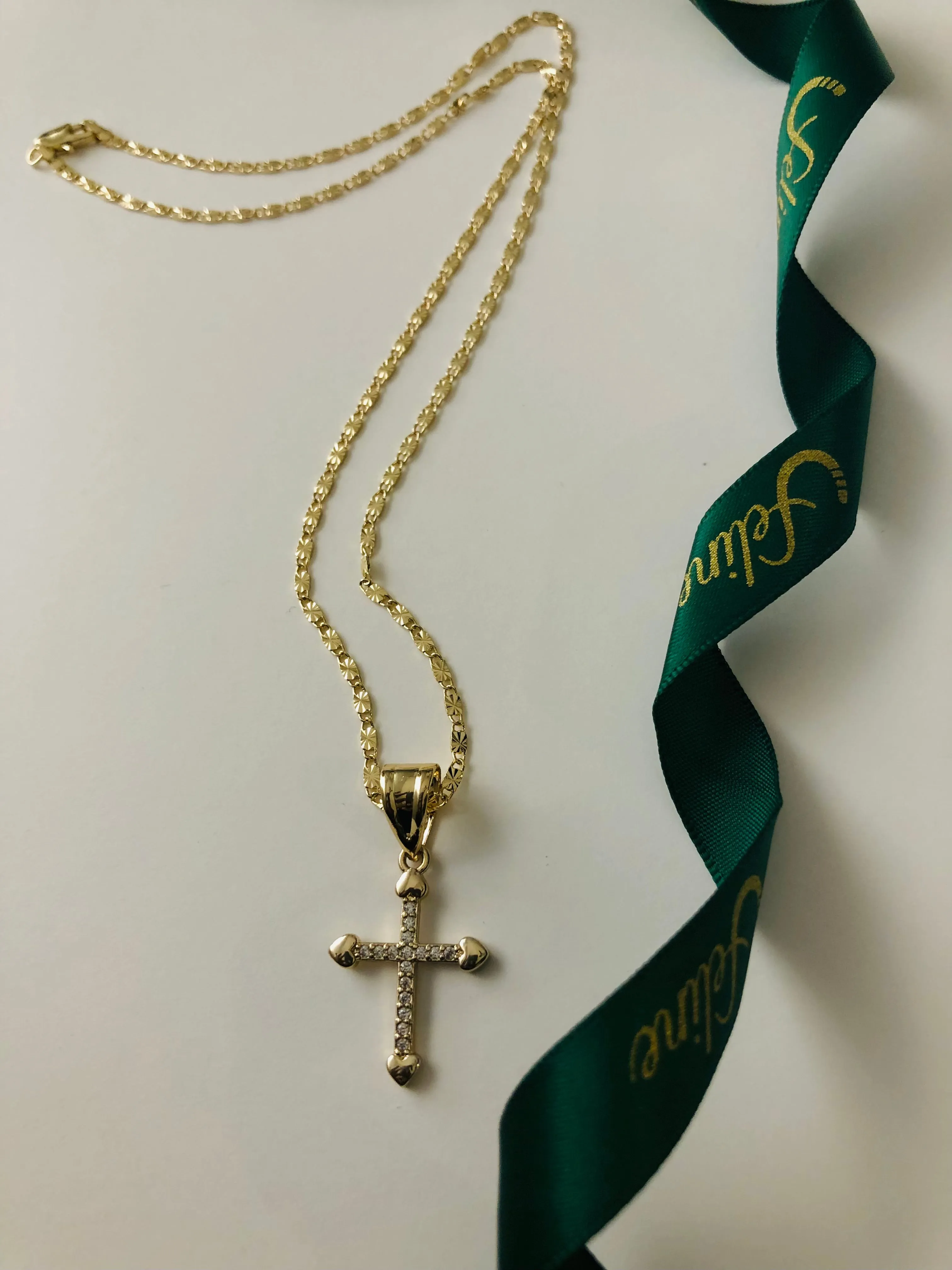 Love Cross Necklace