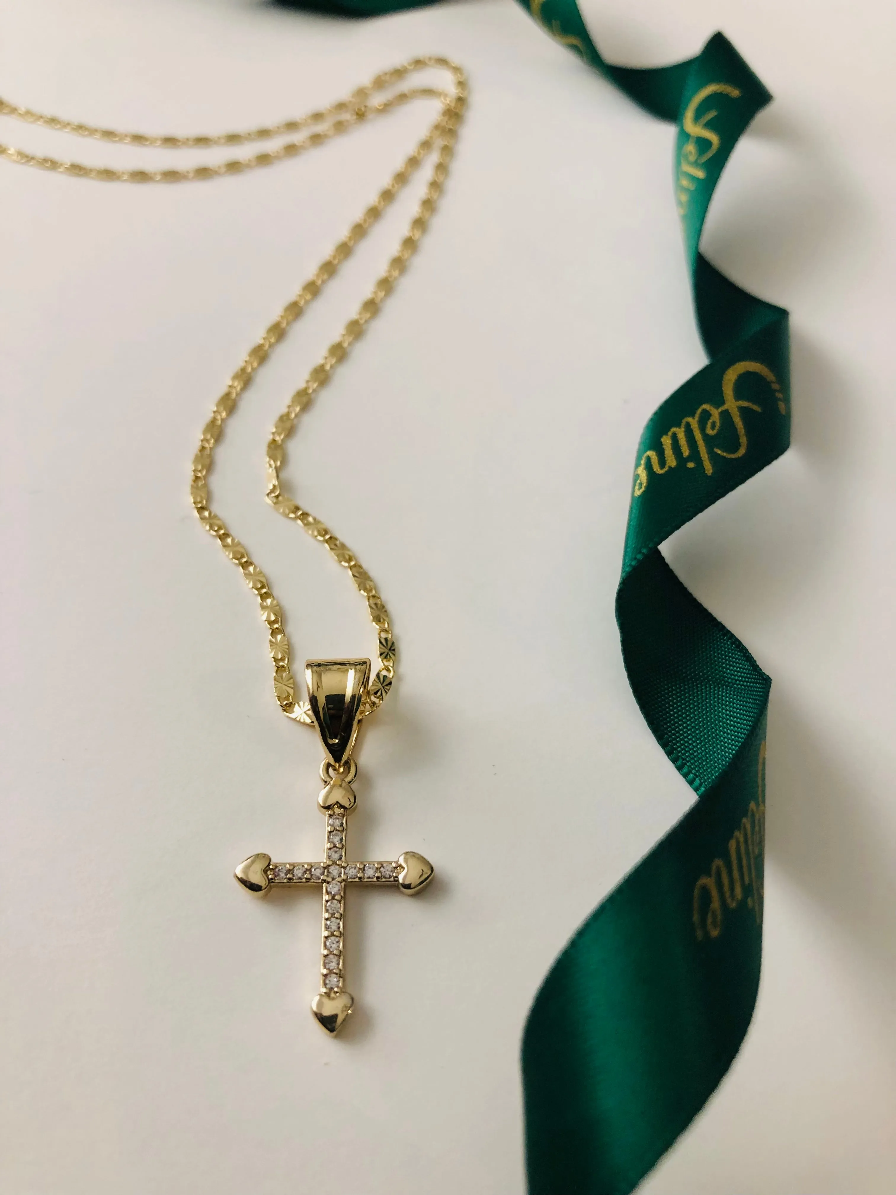 Love Cross Necklace