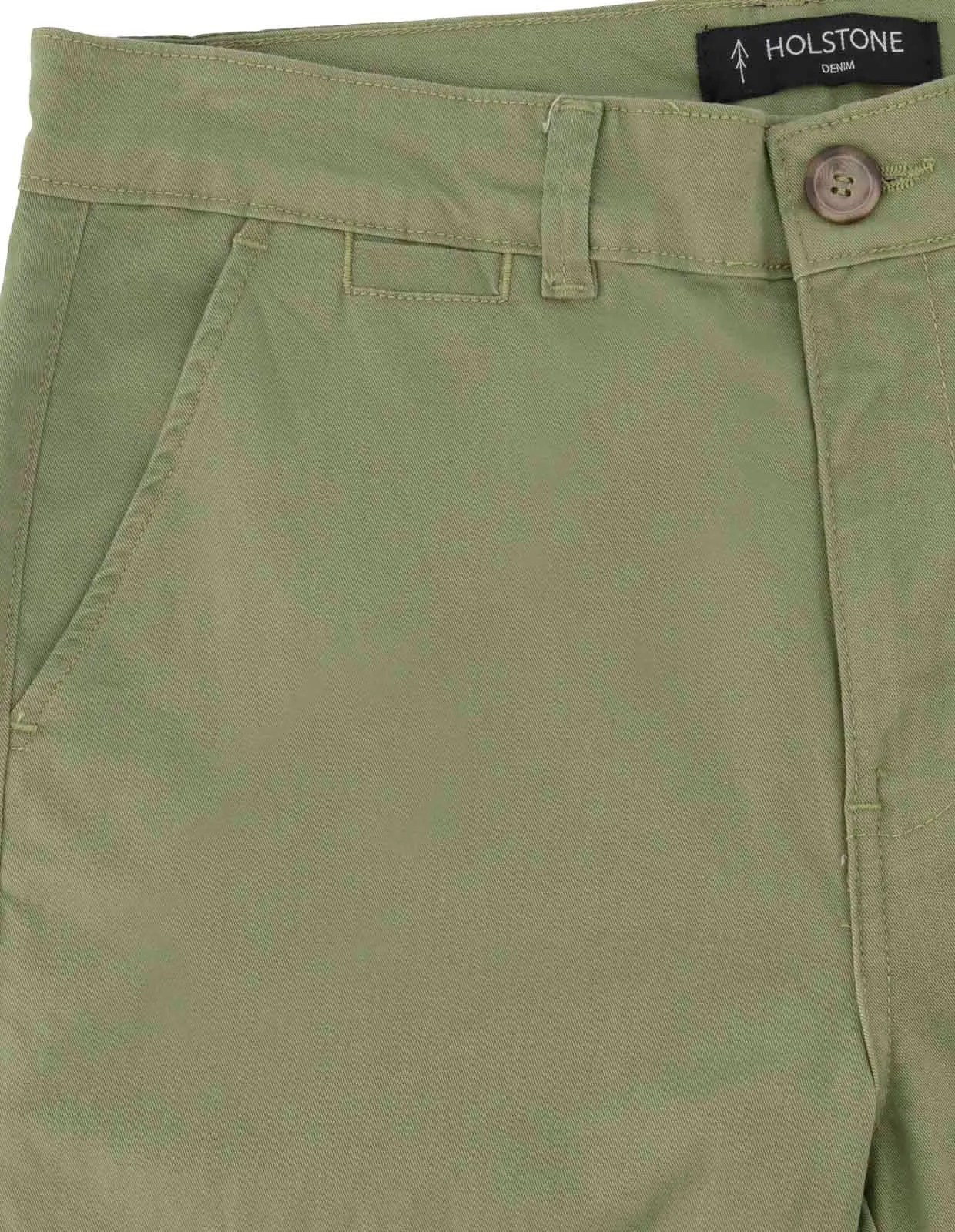 Pantalón Chino de Gabardina - Verde Musgo
