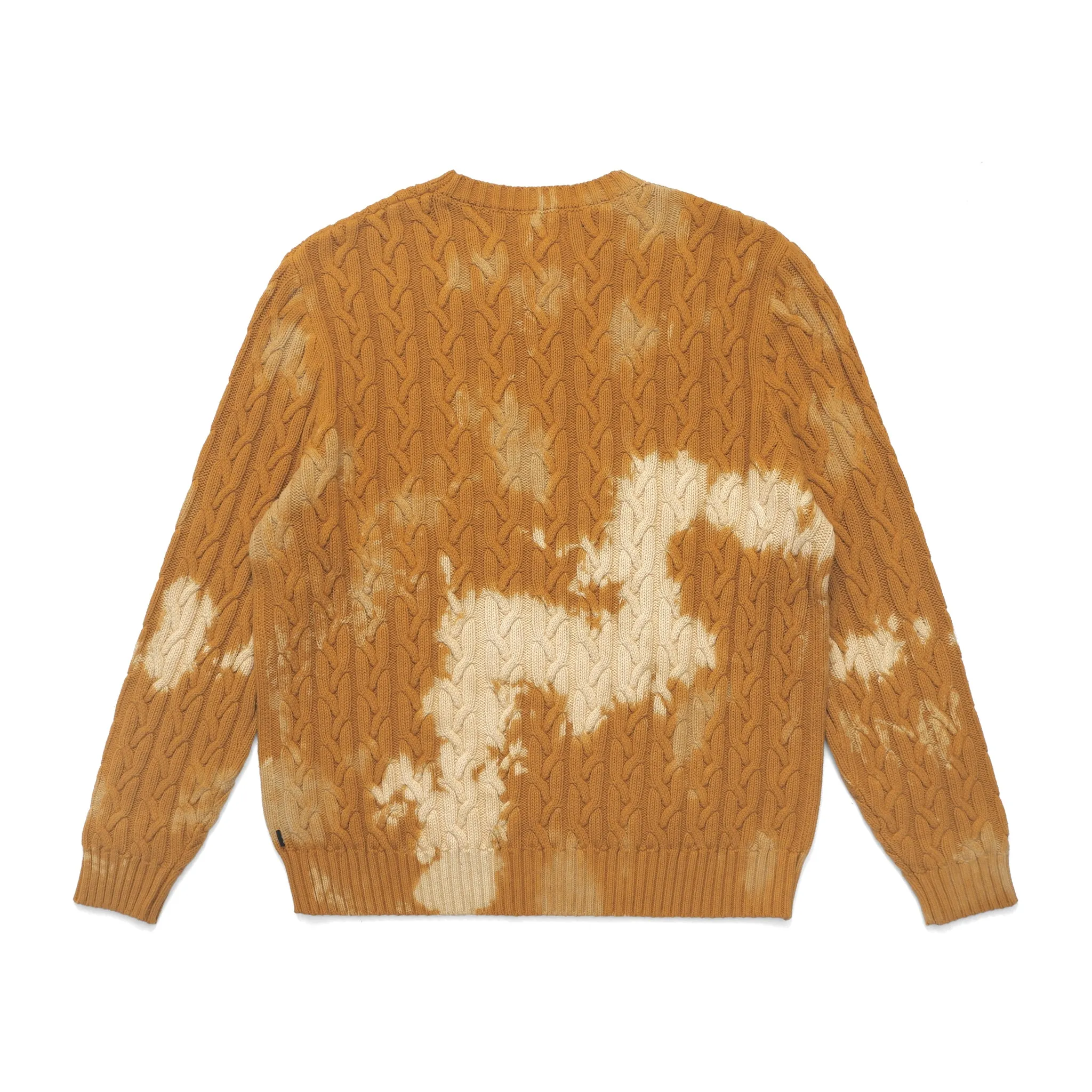 Shibori Cableknit Sweater