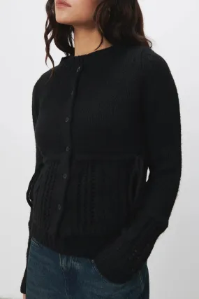 The Gabrielle Cardigan Knit, Ash