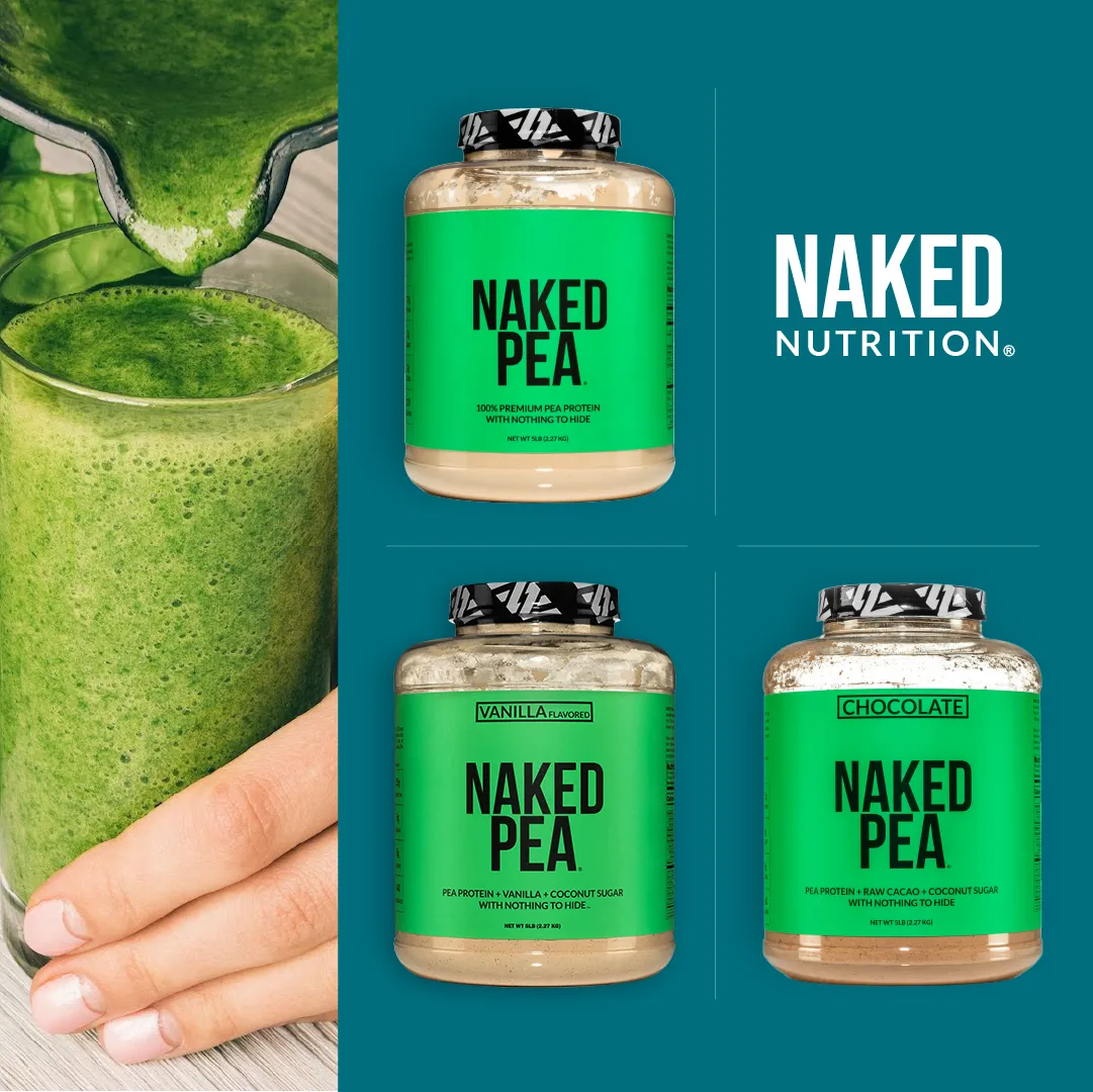 Vanilla Pea Protein Powder | Naked Vanilla Pea - 2LB
