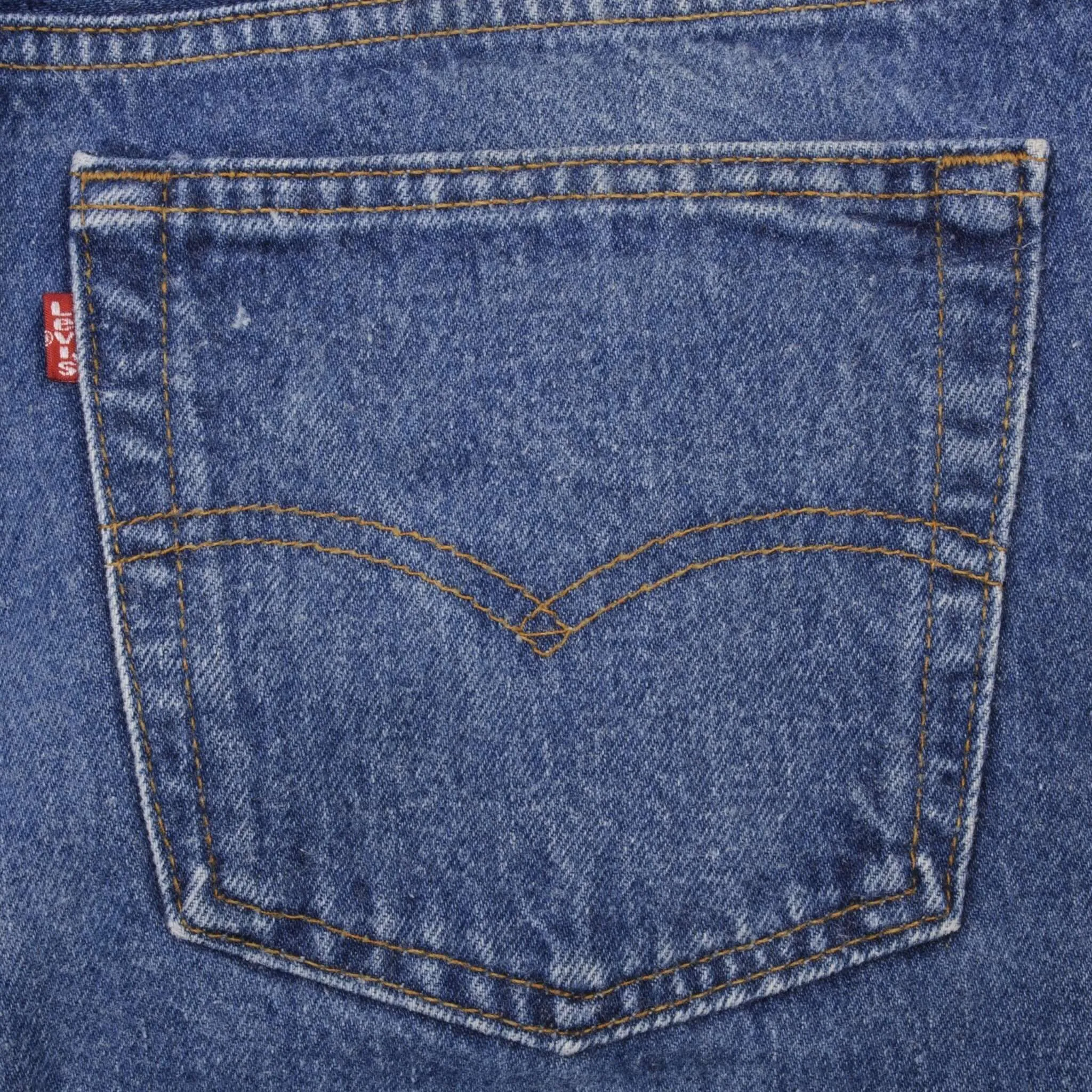 VINTAGE LEVIS 501 JEANS INDIGO 1980S SIZE W36 L34 MADE IN USA
