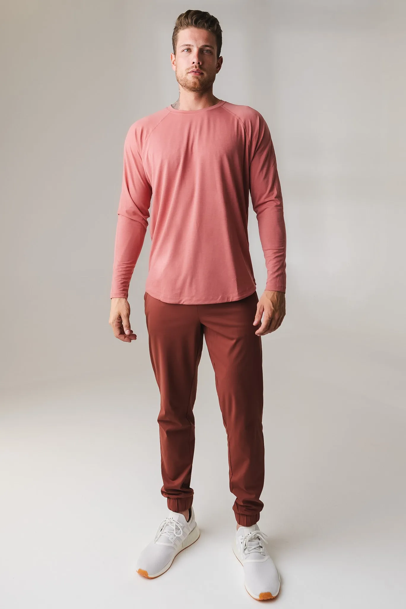 Vitality Adapt Long Sleeve - Terracotta