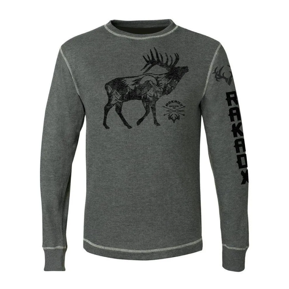 Wilderness Elk Long Sleeve Thermal Tee | Unisex