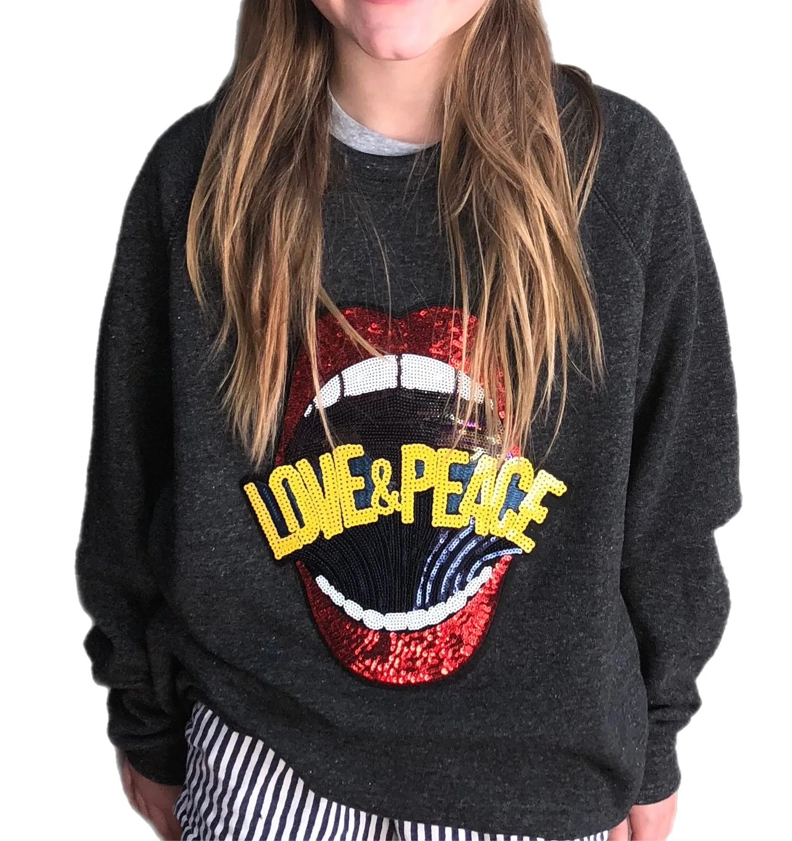 Youth size Design Your Own Patch Sweatshirt